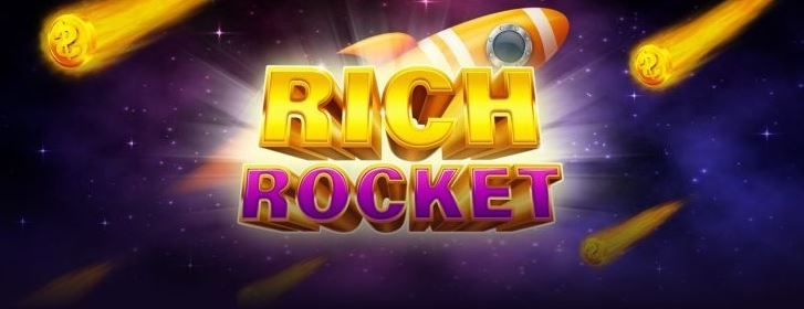 gambling game with rocket ship